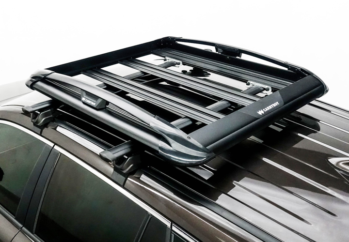 CB-550X Aluminium Roof Rack (Black) — Toyota Corolla Cross