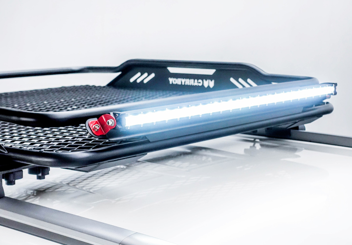 CB-114 Roof Rack Mounted LED Light Bars — Toyota Fortuner