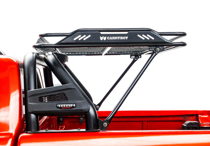 Roof Rack and Black Roll Bar